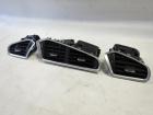 Citroen C4 N Luftausströmer Set , Variodüse Alu Dekor , Luftausströmer links 9676609777 , Luftausströmer Mitte 9676609977 , Luftausströmer rechts 9676606977 , Luftdüsen Set Heizung , Luftdüse links , Luftdüse Mitte , Luftdüse rechts