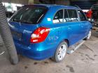 Seat Fabia 2 5J Bj.2014 Tür vorne Rechts LF5A-Pacific Blue Kratzer