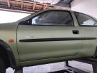Opel Corsa B Tür vorn links Fahrertür 49L kiwigrünmetallic 3-türig BJ2000