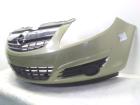 Opel Corsa D original Stoßstange Stoßfänger vorn Z30E Green Tea Metallic BJ2006 Opel Corsa D original Stoßstange Stoßfänger vorn Z30E Green Tea Metallic BJ2006