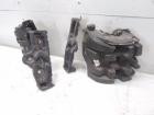 Peugeot 207 SW original Satz Stoßfängerhalter Führung hinten BJ2009
