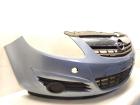 Opel Corsa D original Stoßstange Stoßfänger vorn Z21C Aeroblaumetallic BJ2008 Opel Corsa D original Stoßstange Stoßfänger vorn Z21C Aeroblaumetallic BJ2008