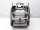 Ford Galaxy WGR Einzelsitz hinten links mit Kindersitz Stoff Hellgrau BJ2001