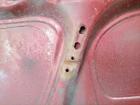 Opel Corsa außen Motorhaube Frontklappe Deckel vorn Weinrot BJ1992 Opel Corsa außen Motorhaube Frontklappe Deckel vorn Weinrot BJ1992
