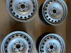 Mercedes Citan Satz original Stahlfelgen 6x15 ET44 silber Bj.2020 Mercedes Citan Satz original Stahlfelgen 6x15 ET44 silber Bj.2020