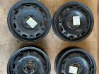 VW Polo 9N3 Satz Stahlfelgen 5x14 ET35 schwarz BJ2008