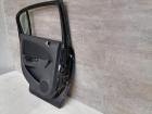 Opel Corsa D original Tür hinten links 2HU Saphirschwarz Rohbau Bj.2009