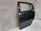 Opel Corsa D original Tür hinten links 2HU Saphirschwarz Rohbau Bj.2009