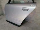Audi A4 8E original Tür hinten links LY7W Lichtsilber Kombi Bj.2002