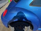 VW New Beetle 9C original Kotflügel hinten rechts LW5Y Technoblau BJ99