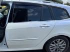 Renault Laguna 3 original Tür hinten links OV369 Blanc Glacier Kombi Rohbau BJ13