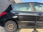 Peugeot 308 I original Tür hinten rechts KTV Schwarz Perla Nera Rohbau 5-Türig BJ09