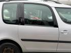 Skoda Roomster 5J original Tür hinten links LA7W Reflexsilber Rohbau BJ08