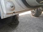 Hyundai Santa Fe CM Fahrertür Tür Autotür Rohbautür vorn links foliert Text Hyundai Santa Fe CM Fahrertür Tür Autotür Rohbautür vorn links foliert Text