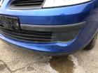 Renault Clio 3 Typ BR Stoßfänger vorn Frontschürze Beschädigt Terna Blue Renault Clio 3 Typ BR Stoßfänger vorn Frontschürze Beschädigt Terna Blue