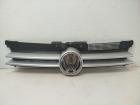 VW Golf 4 1J IV Kühlergrill Grill Frontgrill mit Logo Originalteil LA7W silber VW Golf 4 1J IV Kühlergrill Grill Frontgrill mit Logo Originalteil LA7W silber