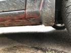 Dodge Caliber PK Kotflügel rechts Mopar Fahrerseite Seitenwand weinrot
