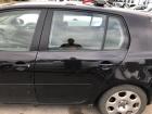 VW Golf 5 Vorn 1K Tür hinten links Fondtür 5 türer LC9Z Black Magic Metallic