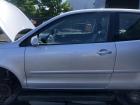 VW Polo 9N3 original Tür links Fahrer (Roh) A7W Reflexsilber Bj 2005