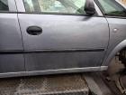 Opel Meriva außen orig Tür vorn rechts Beifahrertür Z163 Silber Bj 2003