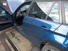 BMW 3er E91 Touring original Tür hinten links Fond roh Rost A07 Mysticblau Bj 06
