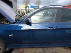 BMW 3er E90/91 original Tür vorn links Fahrer Rohbau Rost A07 Mysticblau Bj 2006