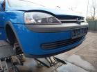 Opel Corsa C original Stoßstange Fänger vorn Front Z20A Arubablau Bj 2001 Opel Corsa C original Stoßstange Fänger vorn Front Z20A Arubablau Bj 2001