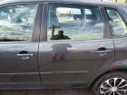 VW Polo 9N3 original Tür hinten links Fond 5türer C7V Anthrazitblau Bj 2007