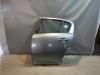 Opel Corsa D Türe hinten links 5-Türer mit Seitenscheibe, Fensterheber manuell, Tür hinten links Farbcode: Z179 Silberseemetallic