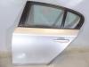 BMW E87 LCI Facelift Türe hinten links 5- Türer komplett mit Seitenscheibe, elektrische Fensterheber, ohne Türverkleidung, Farbcode: 354- Titansilber Met.
