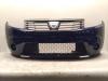 Dacia Sandero 1 original Stoßfänger Stoßstange vorn dunkelblau OV61H Bj.2008