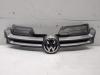 VW Golf 5 1K original Kühlergrill graumetallic LA7T unitedgrey mit Emblem Bj2004