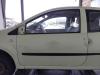 Renault Twingo 2 Tür vorn links Fahrertür DVF97 Pastellgelb BJ2008