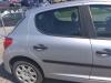 Peugeot 207 original Tür hinten rechts EZR Aluminium Grau Rohbau Bj.2007