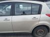 Nissan Tiida original Tür hinten links HAB Glazed Almond Rohbau Bj.2009