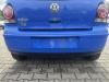 VW Polo 9N3 original Stoßstange Stossfänger hinten LA5F Summer Blue Bj.2008