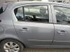 Opel Corsa D original Tür hinten rechts Z163 Lichtsilber Rohbau Bj.2007