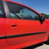 Beifahrertür Tür Autotür Rohbautür vorn rechts KKN Rot Aden Peugeot 206+ 3 Türer