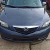 Mazda 2 DY Motorhaube Haube Klappe Deckel Bonnet vorn mit Grill 27K Magnum Grey