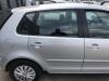 VW Polo 9N3 Tür hinten rechts Fondtür LA7W Reflexsilber Metallic