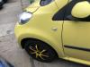 Peugeot 107 Typ P Kotflügel vorn links Fahrerseite KBL Citrus Gelb