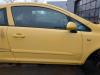 Opel Corsa D orig Tür rechts 3türer Beifahrertür Z40Q Gelb bis Bj 2010