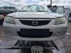 Mazda 323f VI original Stoßstange Fänger vorn / Front 22V Satinsilber Bj 2002