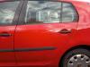 VW Golf V 5 original Tür hinten links Fahrer LY3D Tornadorot Bj 2004