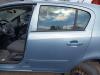 Opel Corsa D 5türer original Tür hinten links Fond Z21C Aeroblau Bj 2007