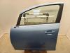 Opel Corsa D original Tür vorne links 5 TRG Z22R Crinan Blue Baujahr 2013